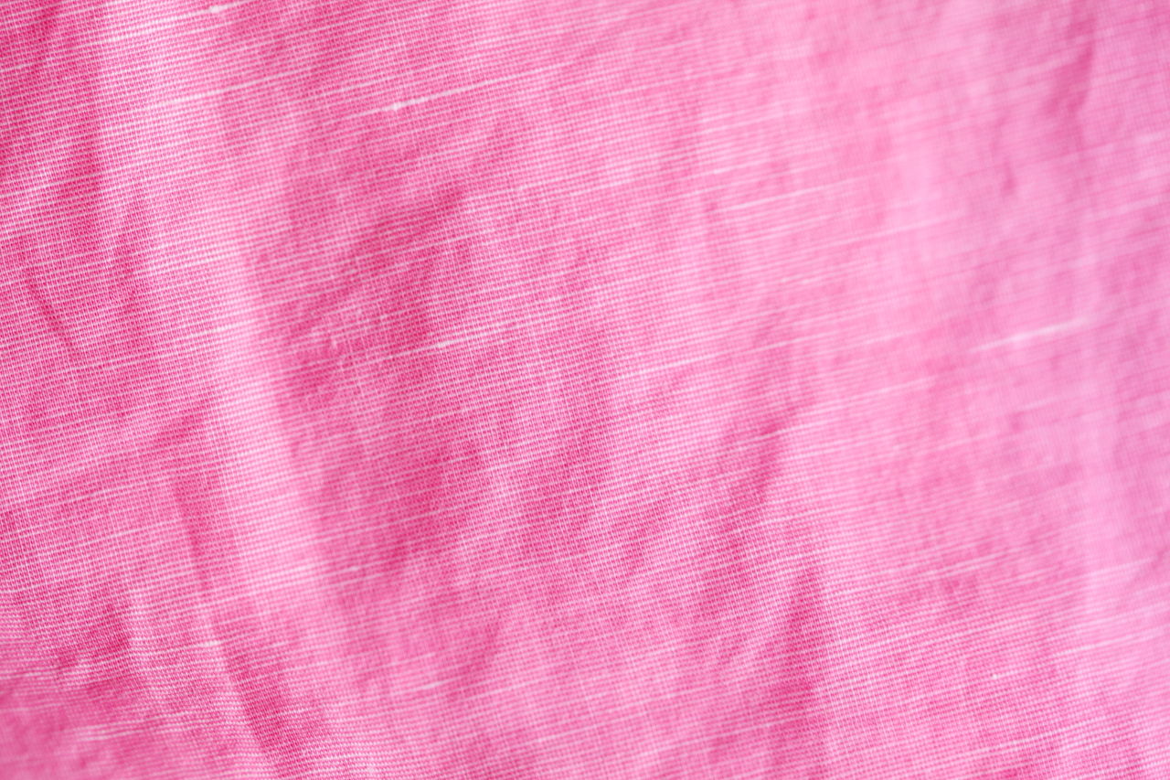 Pink silk cotton blend